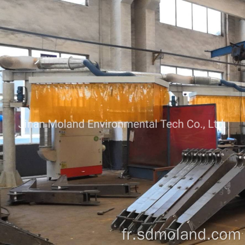 Mutile Positions Central Dust Collection System pour le soudage